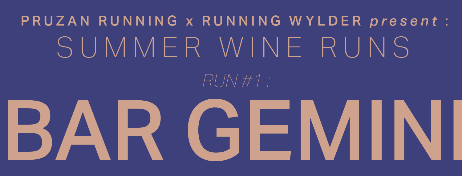 The event Pruzan x RW Summer Wine Series: Global Running Day  is happening June  4, 2025