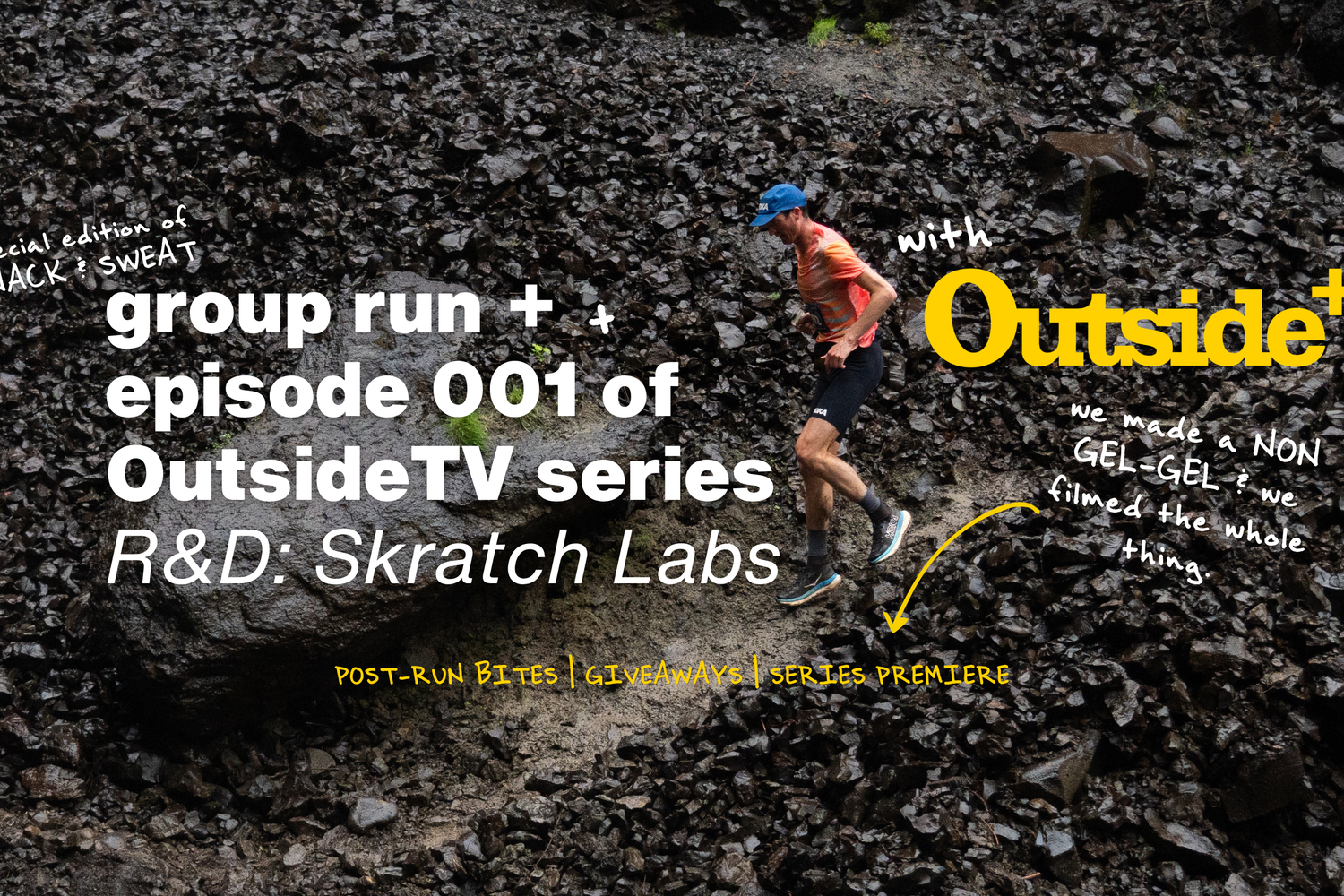 The event Sweat & Snack Group Run + Series Premier is happening June  9, 2026