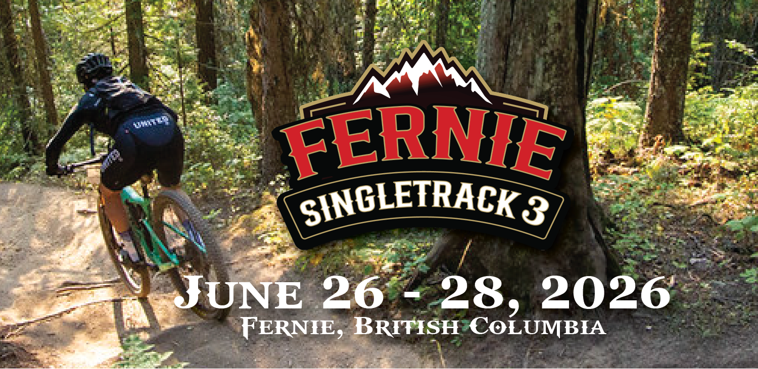 The event Fernie SingleTrack 3 is happening June 26, 2026